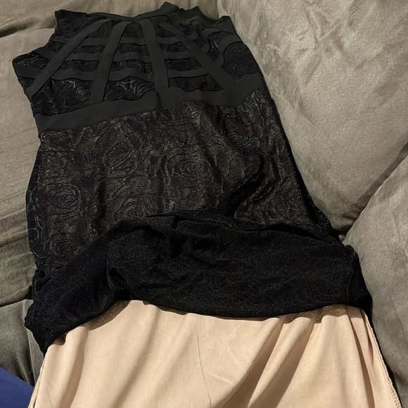 Womens black dress size Large - Picture 3 of 6